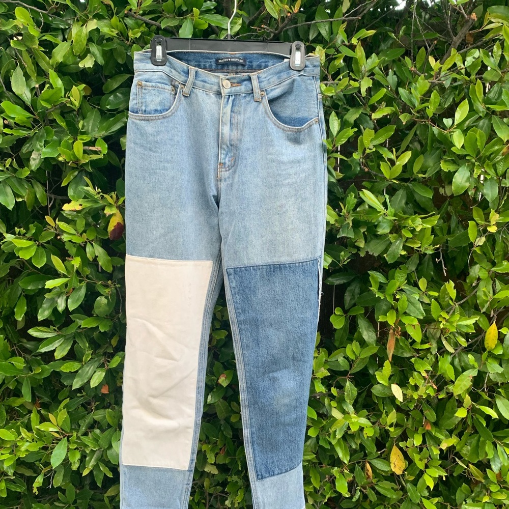 Brandy Melville Patchwork Jeans